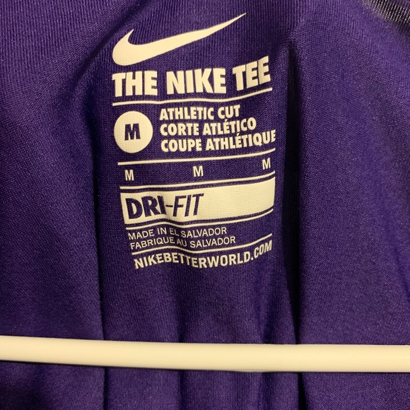 Purple Nike Dri-fit Top - Picture 2 of 3